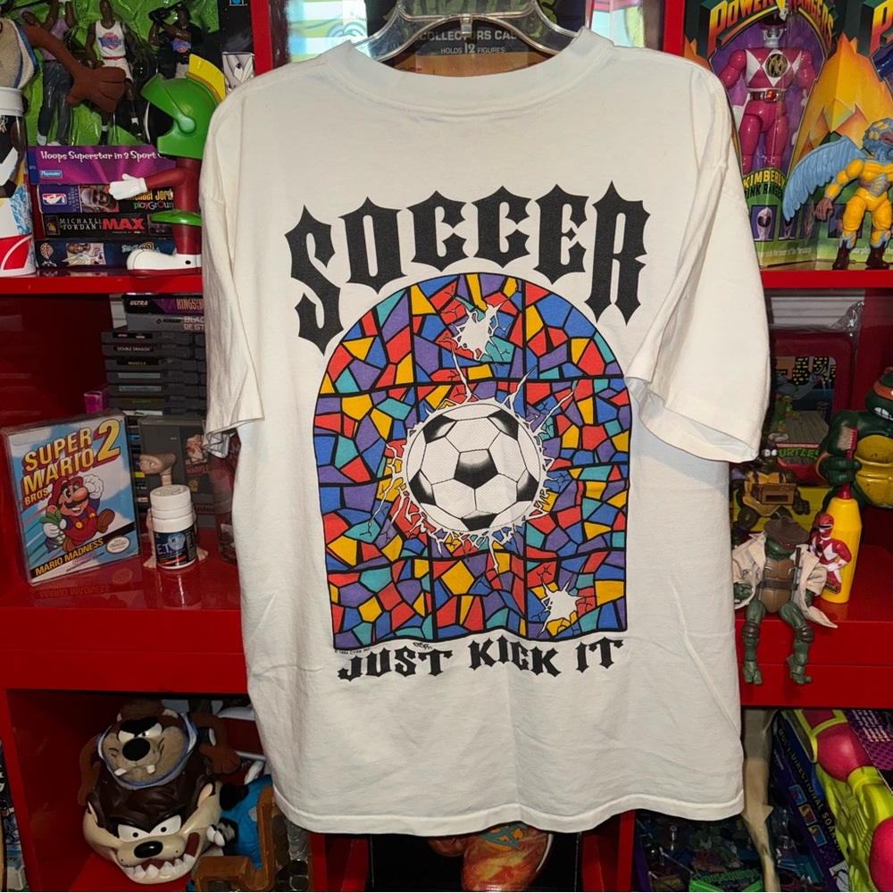 Vinatge 1994 CYRK x soccer tee